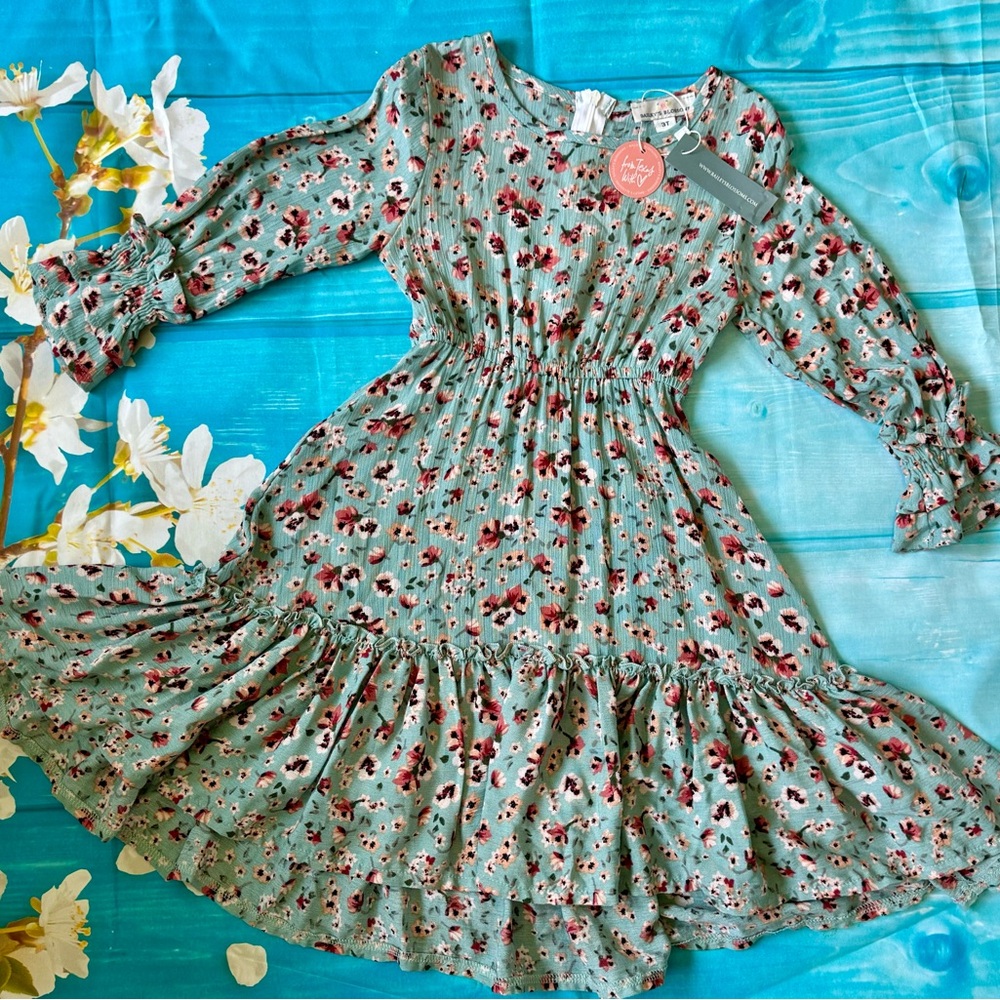 Baileys Blossom Vintage Inspired Dress 3T